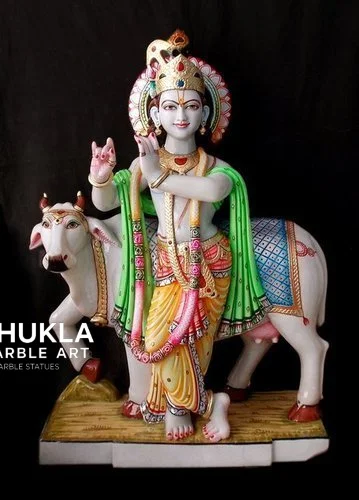Marble Gau gopal | Shukla Marble Art